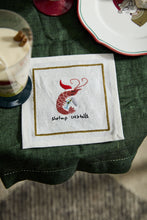 Load image into Gallery viewer, Tipsy Critters Cocktail Napkin - Pack 4
