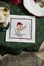 Load image into Gallery viewer, Tipsy Critters Cocktail Napkin - Pack 4