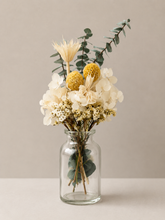 Load image into Gallery viewer, Preserved Floral Vase Arrangement Gift Set - Neutral Bloom