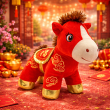 Load image into Gallery viewer, Year of the Horse Plush - Lunar New Year Good Fortune Toy