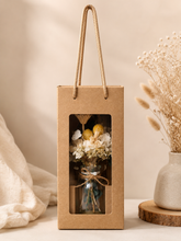 Load image into Gallery viewer, Preserved Floral Vase Arrangement Gift Set - Neutral Bloom