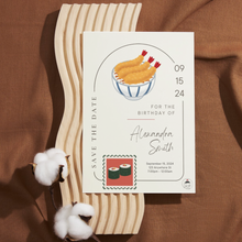 Load image into Gallery viewer, Sushi Invitation Template