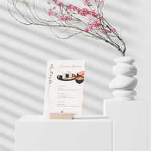 Load image into Gallery viewer, Sushi Menu Template