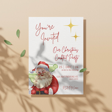 Load image into Gallery viewer, Retro Christmas Invitation