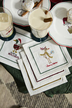 Load image into Gallery viewer, Tipsy Critters Cocktail Napkin - Pack 4