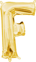 Load image into Gallery viewer, Gold Alphabet Balloon