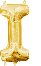 Load image into Gallery viewer, Gold Alphabet Balloon