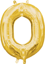 Load image into Gallery viewer, Gold Alphabet Balloon