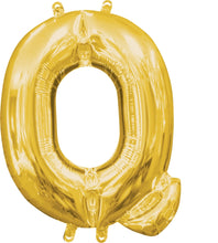 Load image into Gallery viewer, Gold Alphabet Balloon