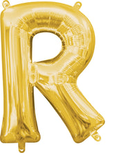 Load image into Gallery viewer, Gold Alphabet Balloon