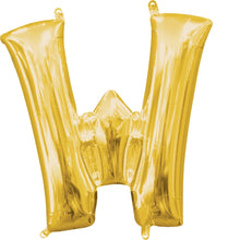 Load image into Gallery viewer, Gold Alphabet Balloon