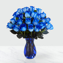 Load image into Gallery viewer, Extreme Blue Hues Fiesta Rose Bouquet
