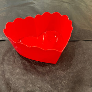 Plastic Heart Dish