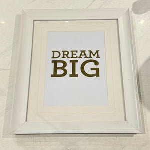 DREAM BIG Artwork