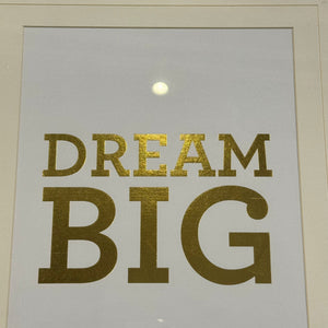 DREAM BIG Artwork