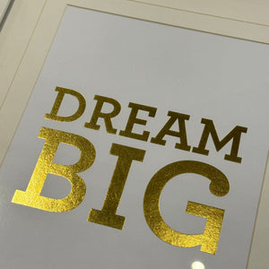 DREAM BIG Artwork