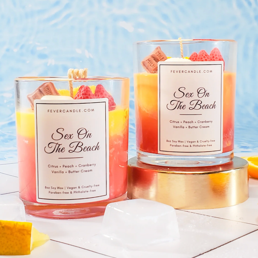 Sex on the beach candle – Flower Accents