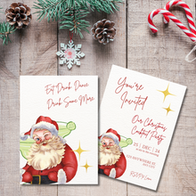 Load image into Gallery viewer, Retro Christmas Invitation
