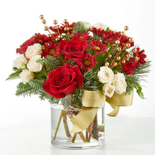 Load image into Gallery viewer, Golden Noel Christmas Arrangement
