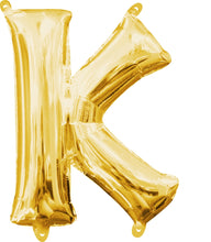 Load image into Gallery viewer, Gold Alphabet Balloon
