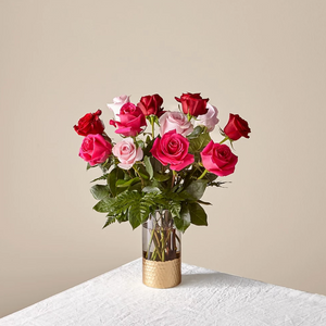 Rose Coloured Love Bouquet