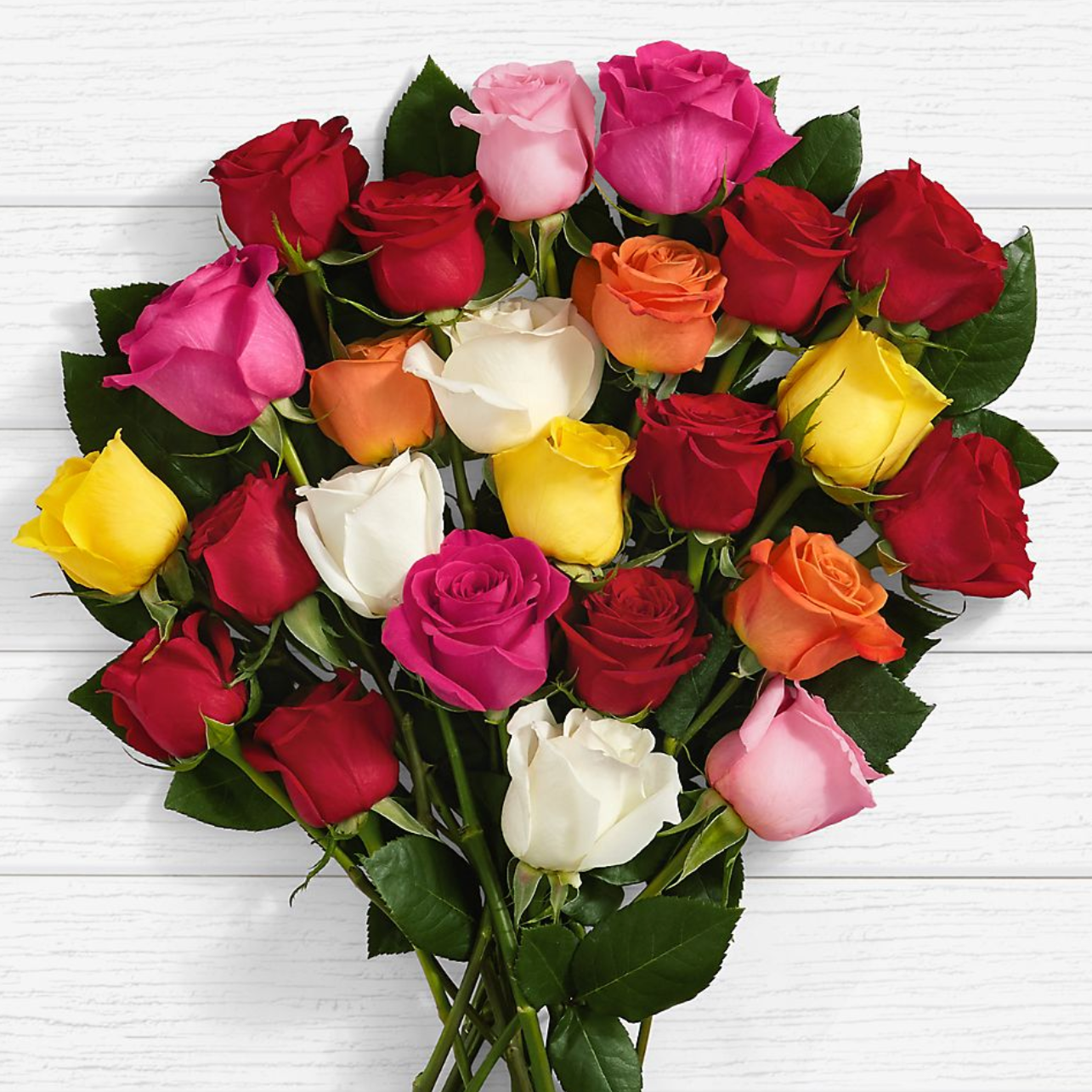 Assorted Rose Bouquet – Flower Accents