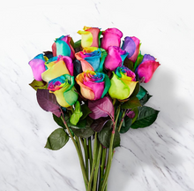 Load image into Gallery viewer, Rainbow Rose Arrangement
