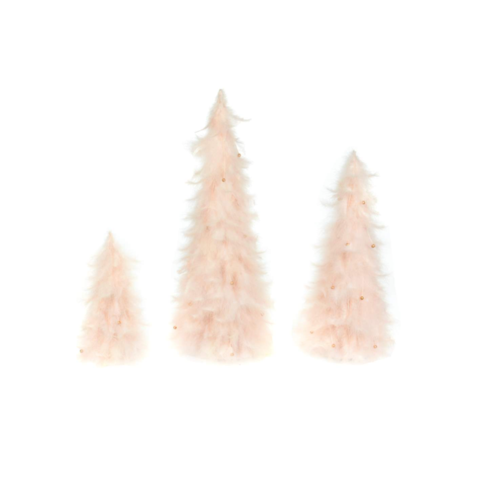 Pink Fluffy Christmas Trees