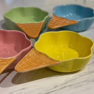 Ice Cream Cone Bowls